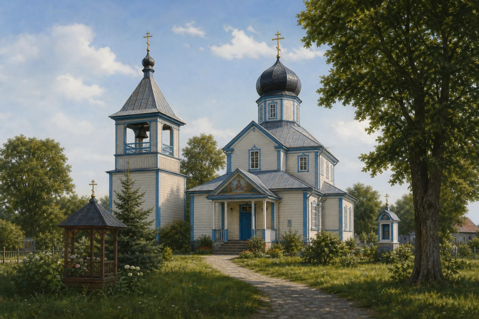 Нов. Мышь, церковь Спасо-Преображенская (дерев.)