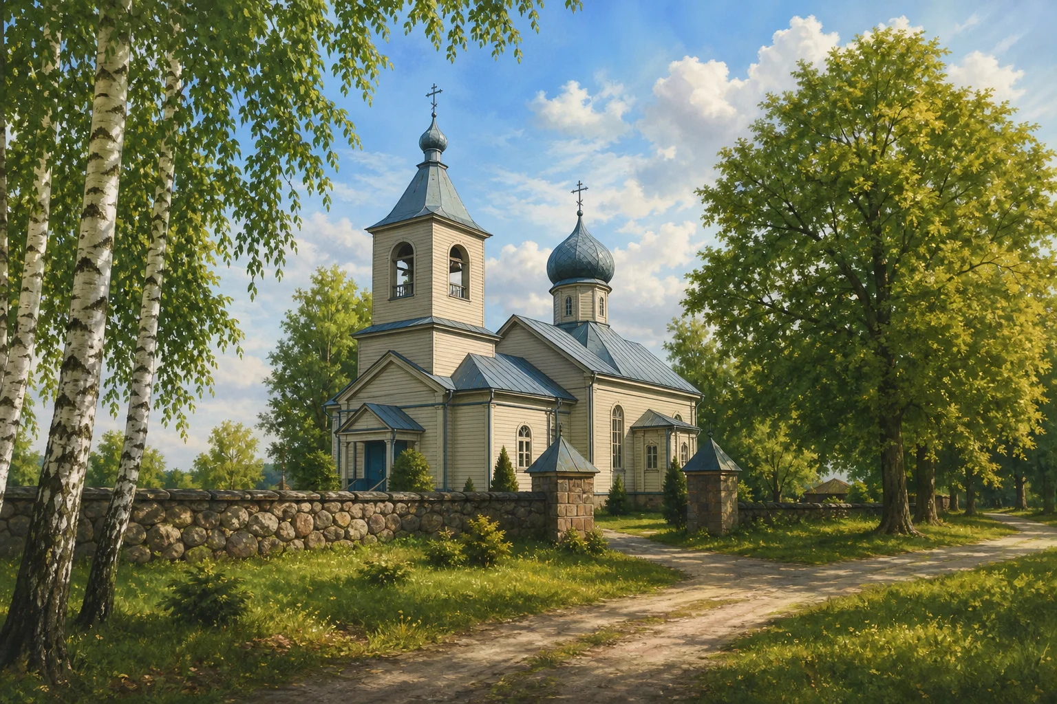 Нов. Попина, церковь Спасо-Преображенская (дерев.)