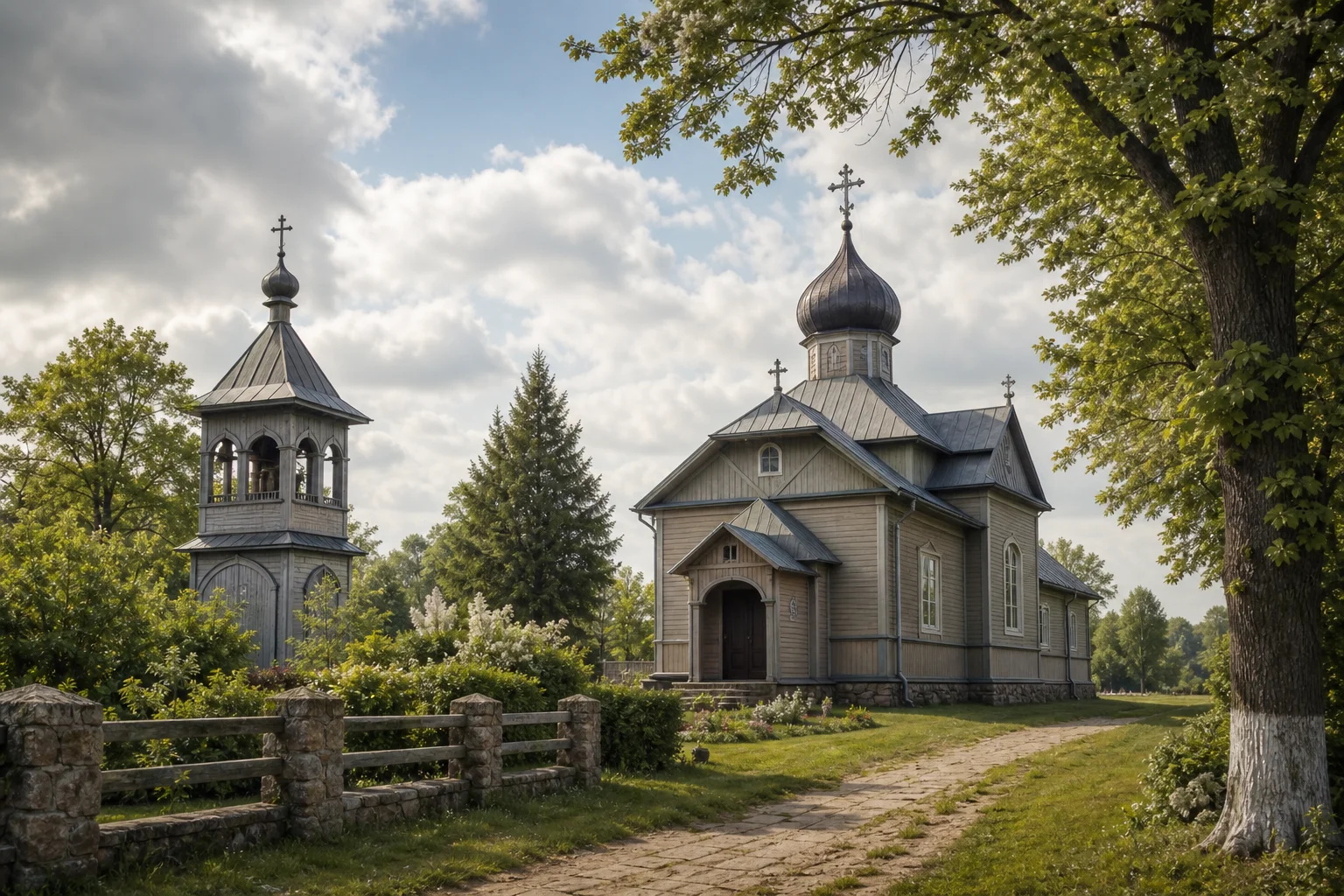 Новоселки, церковь св. Михаила Архангела (дерев.)