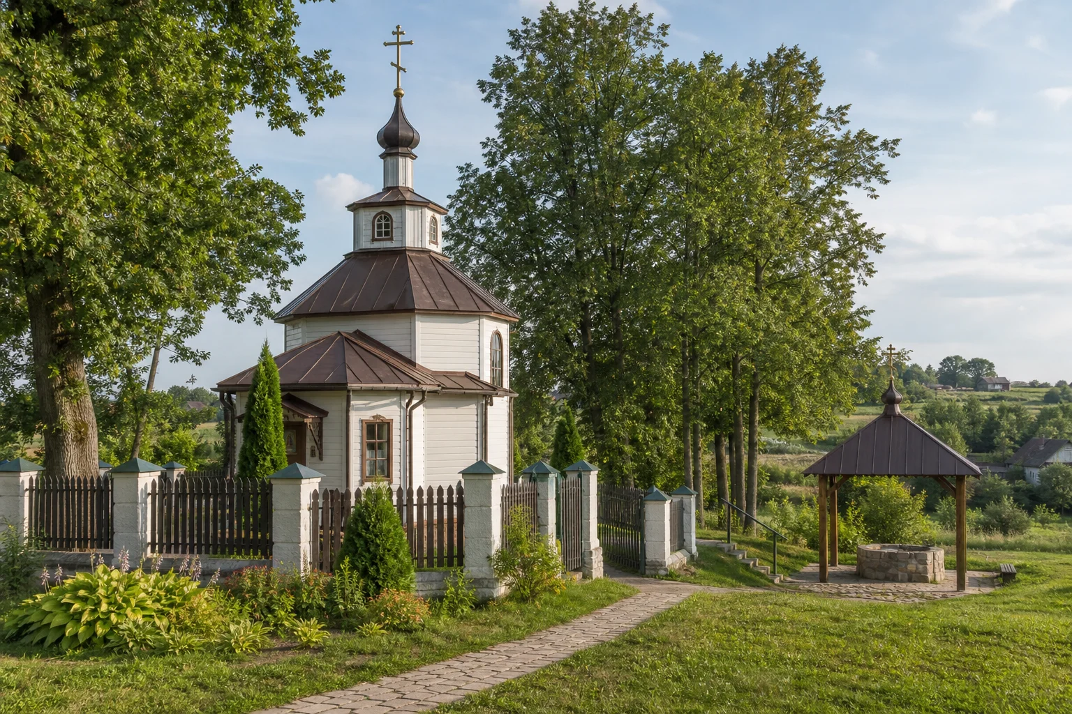 Новоселки, часовня придорожная