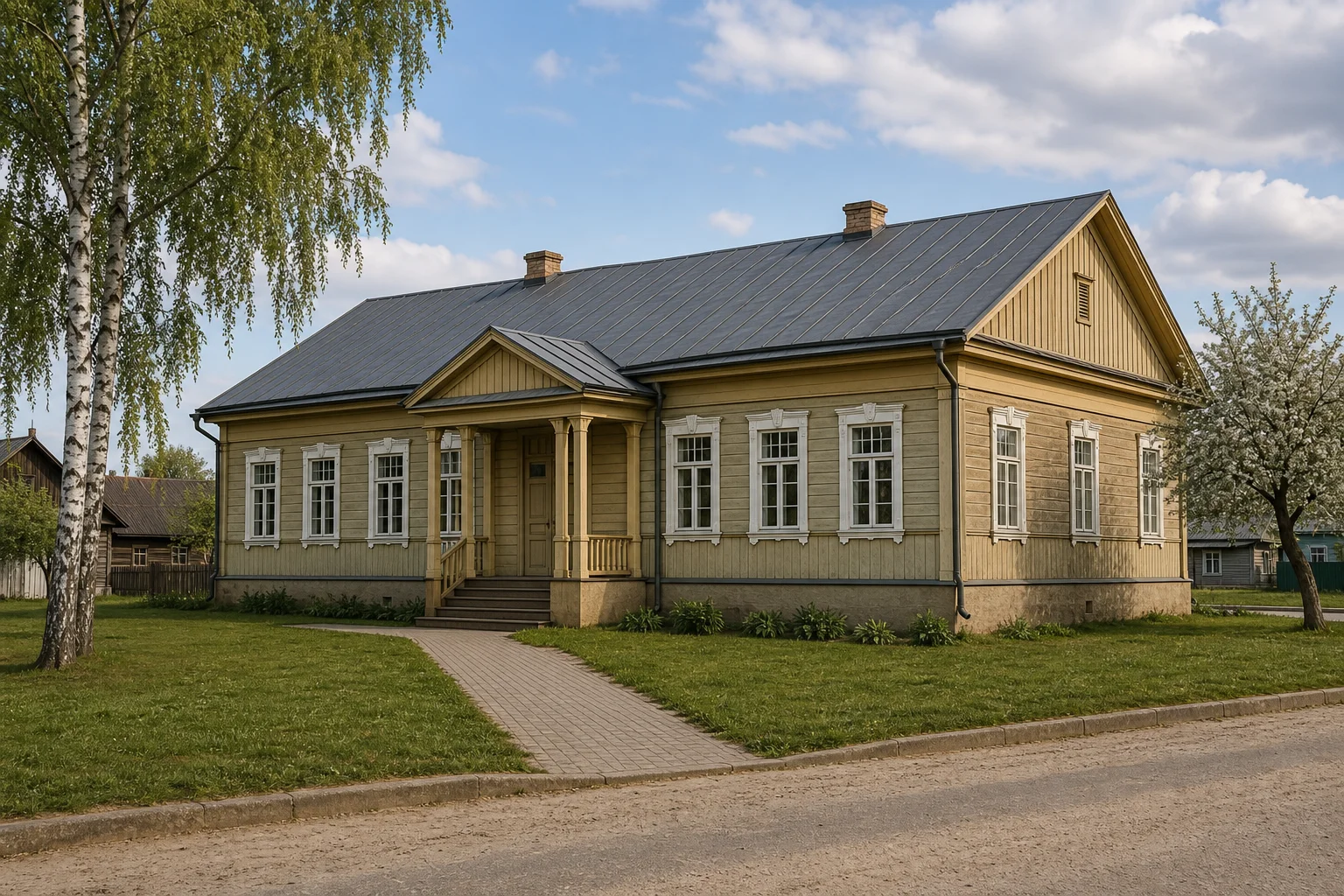 Новоспасск, школа (дерев.)