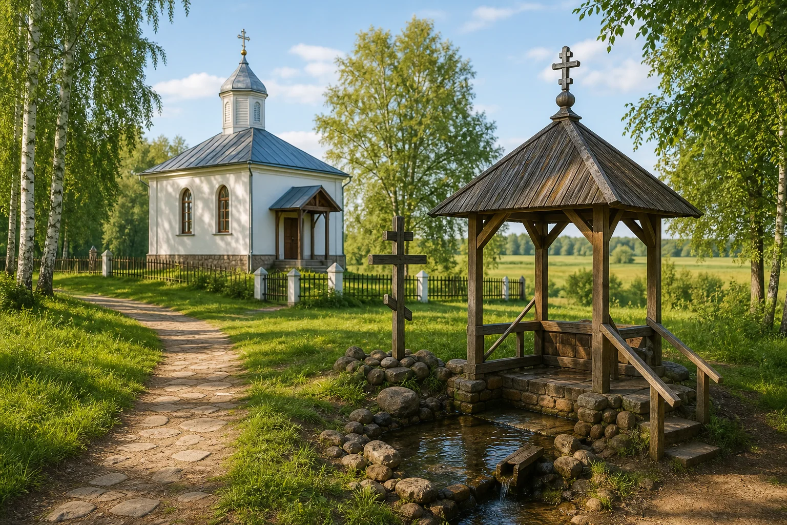 Огородники, церковь Вознесенская
