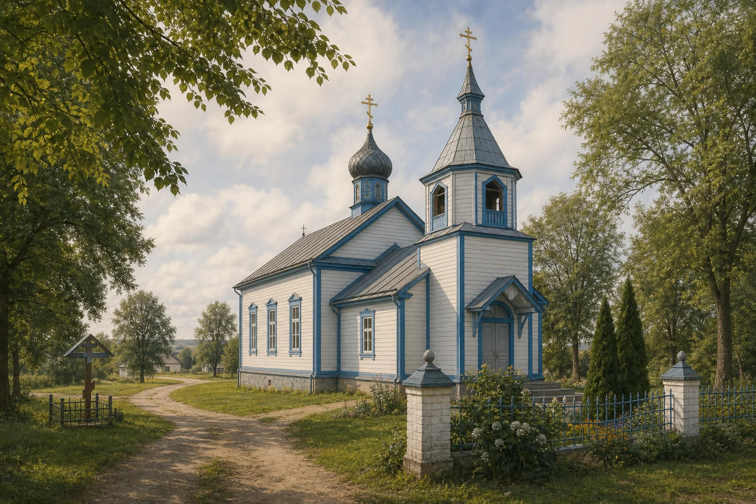 Олекшицы. Церковь Покрова Пресвятой Богородицы