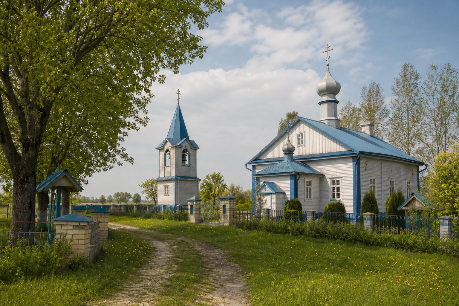 Олтуш. Церковь Спасо-Преображенская