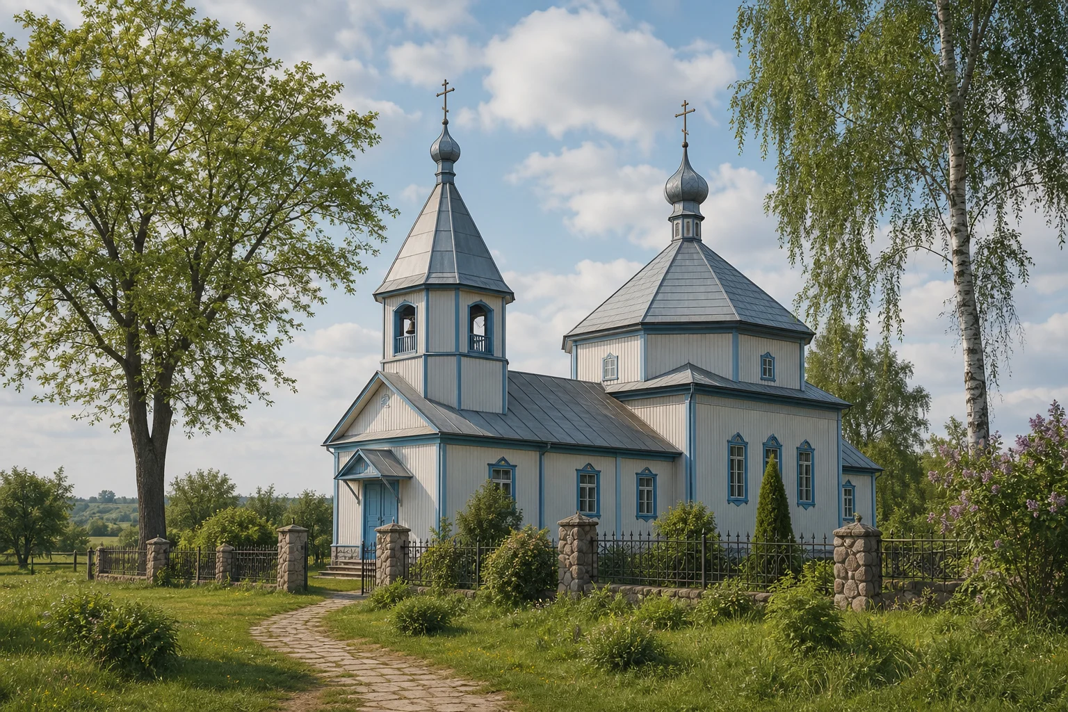 Олтуш, церковь Спасо-Преображенская (дерев.)