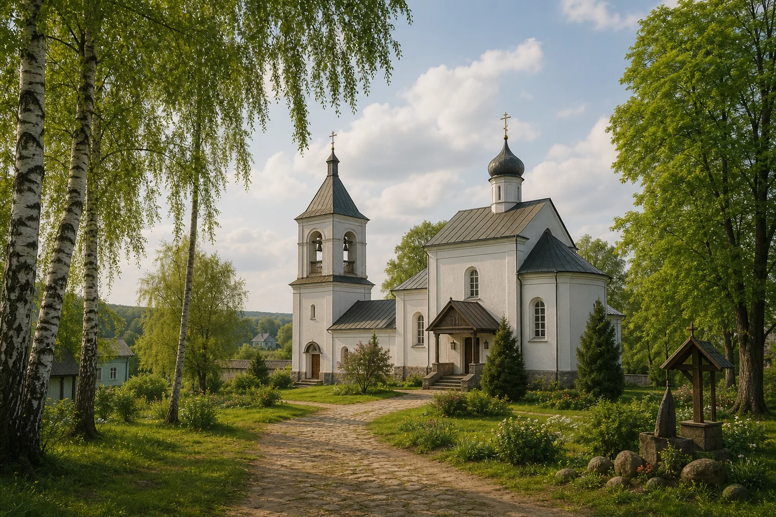 Онуфриево, монастырь: церковь св. Онуфрия