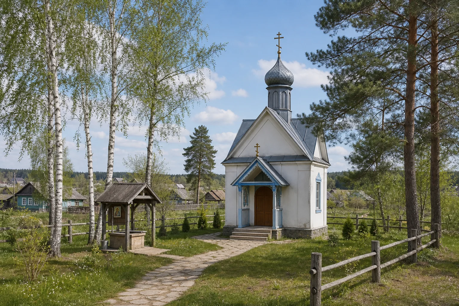 Ореховно, часовня придорожная