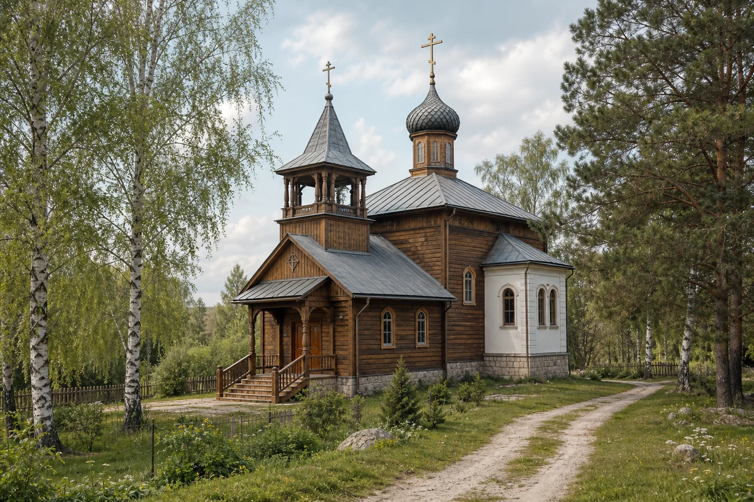 Ореховск, церковь Троицкая (дерев.)