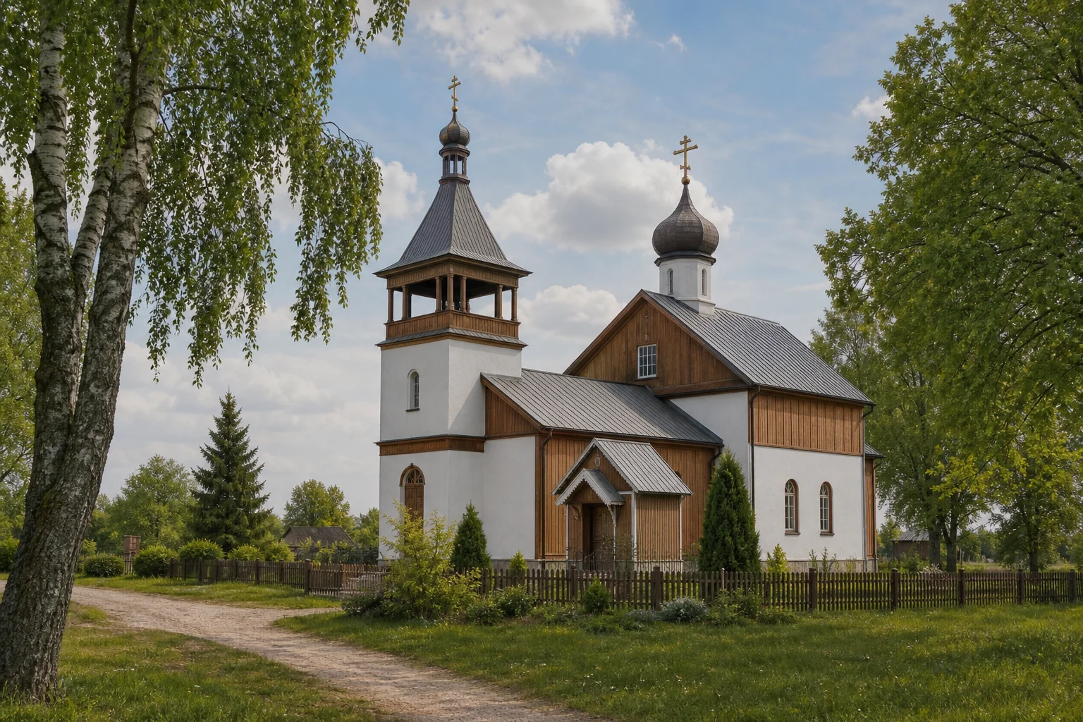 Орепичи. Храм Покрова Пресвятой Богородицы