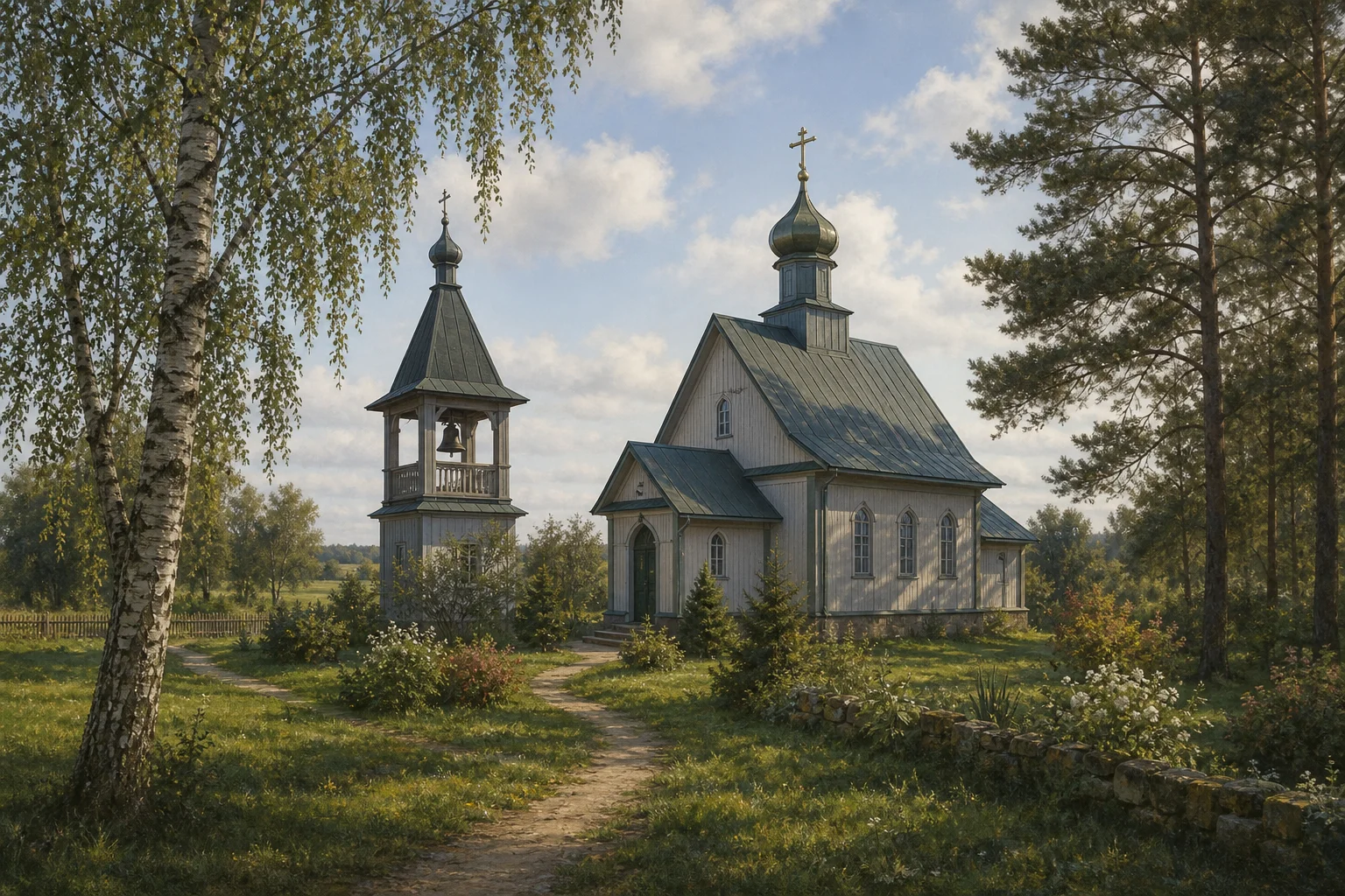 Осока. Церковь Рождества Богородицы