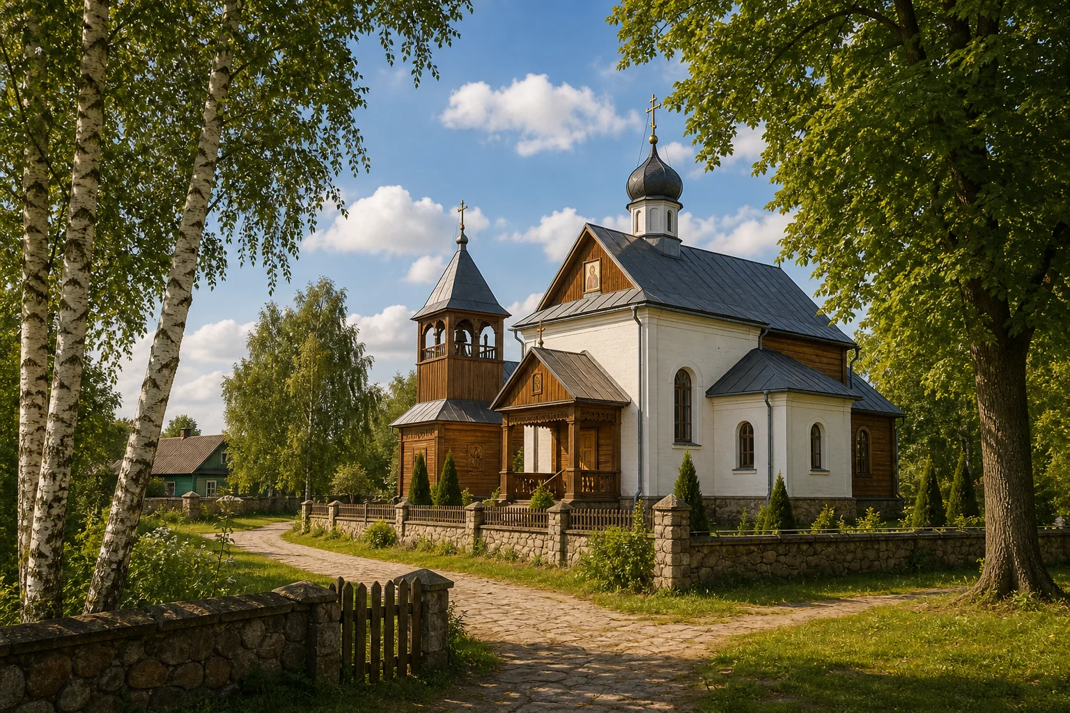Остров. Церковь Рождества Богородицы