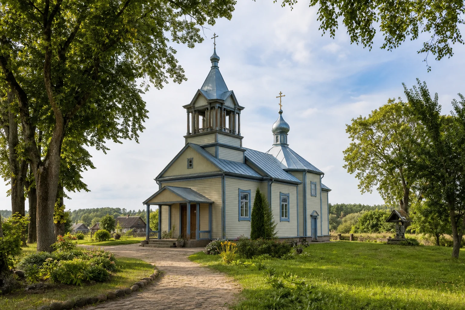 Остров, церковь Рождества Богородицы (дерев.)