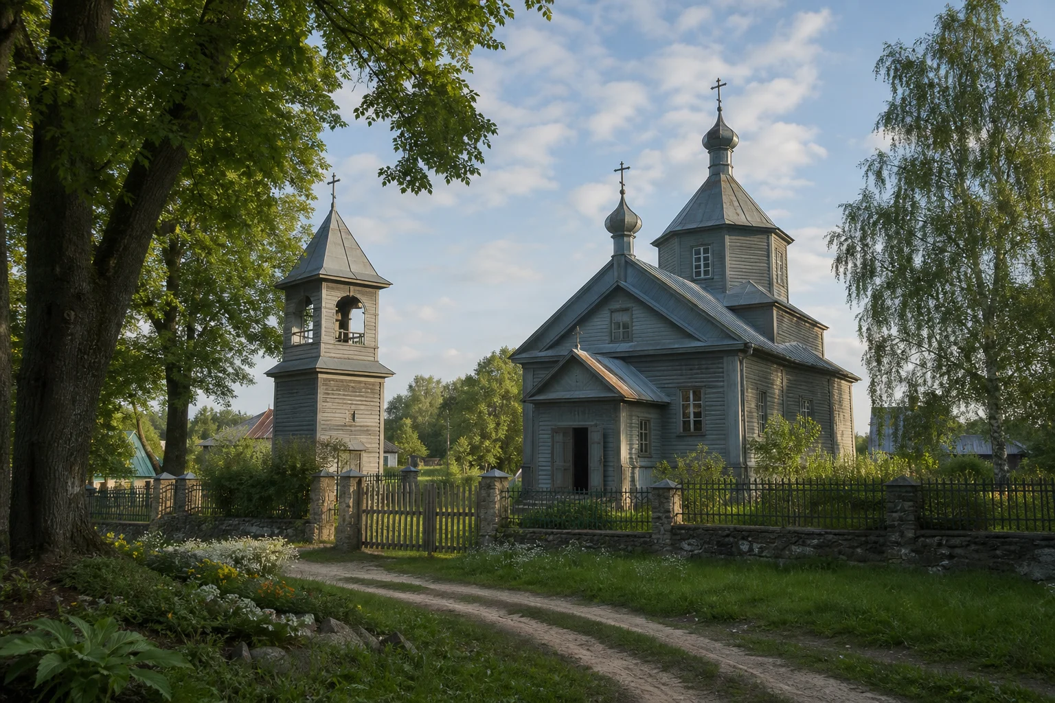 Островки, церковь св. Георгия (дерев.)