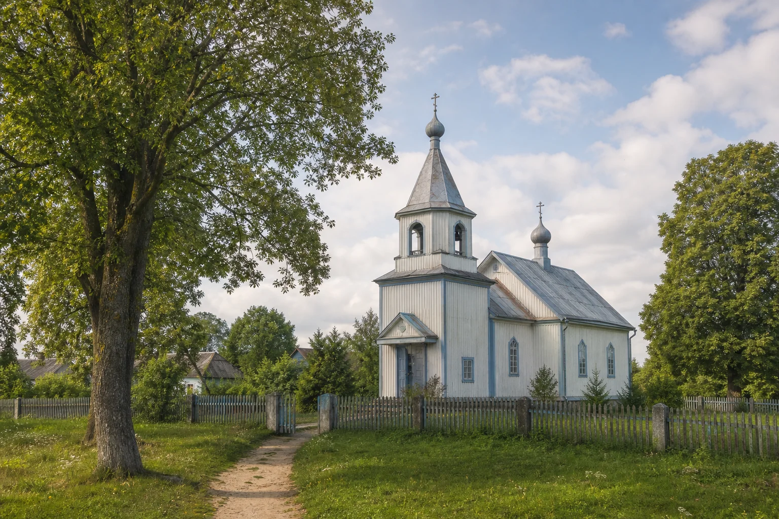 Овсемирово, церковь св. Михаила Архангела (дерев.)