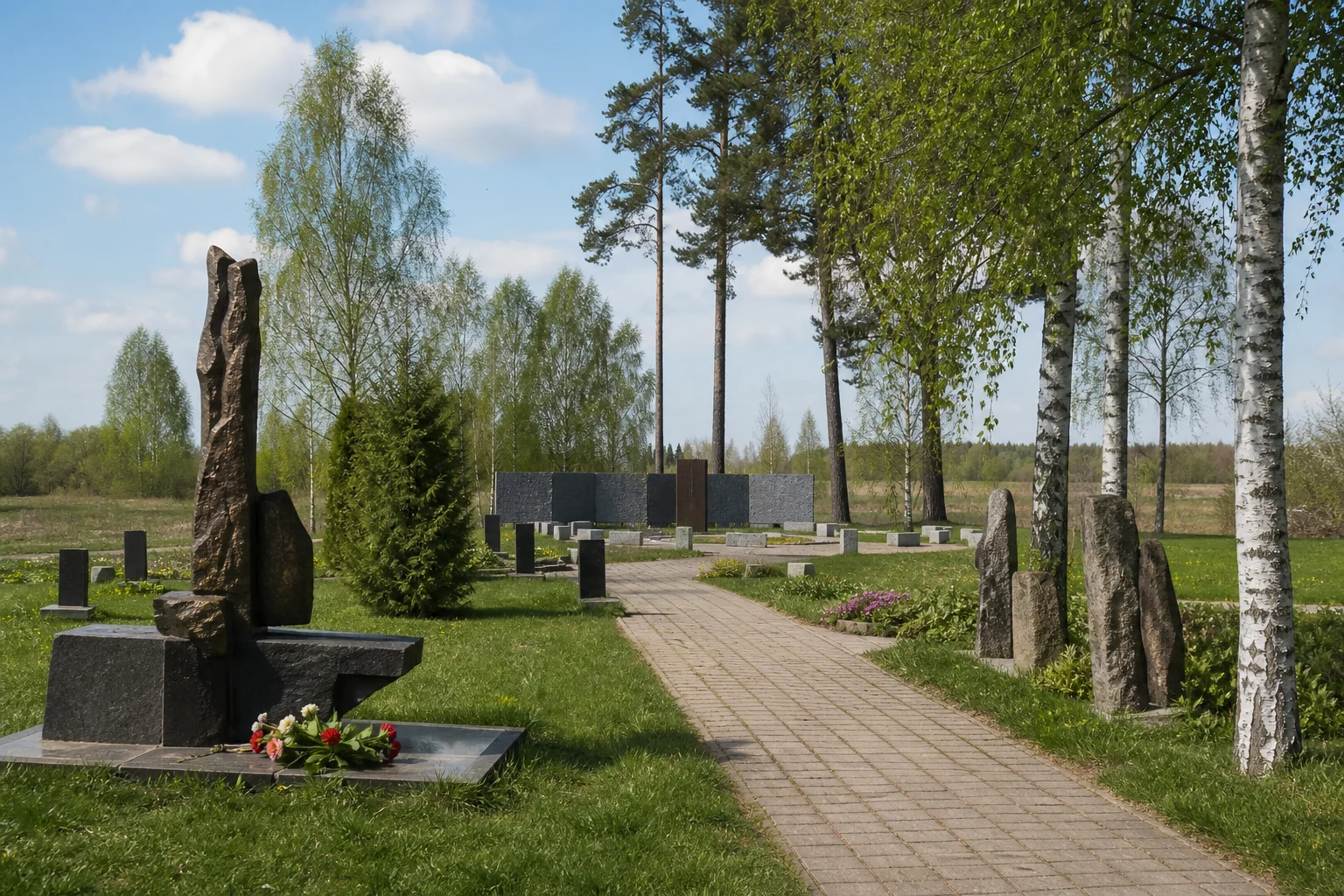 Озаричи. Мемориальный комплекс узникам лагеря смерти