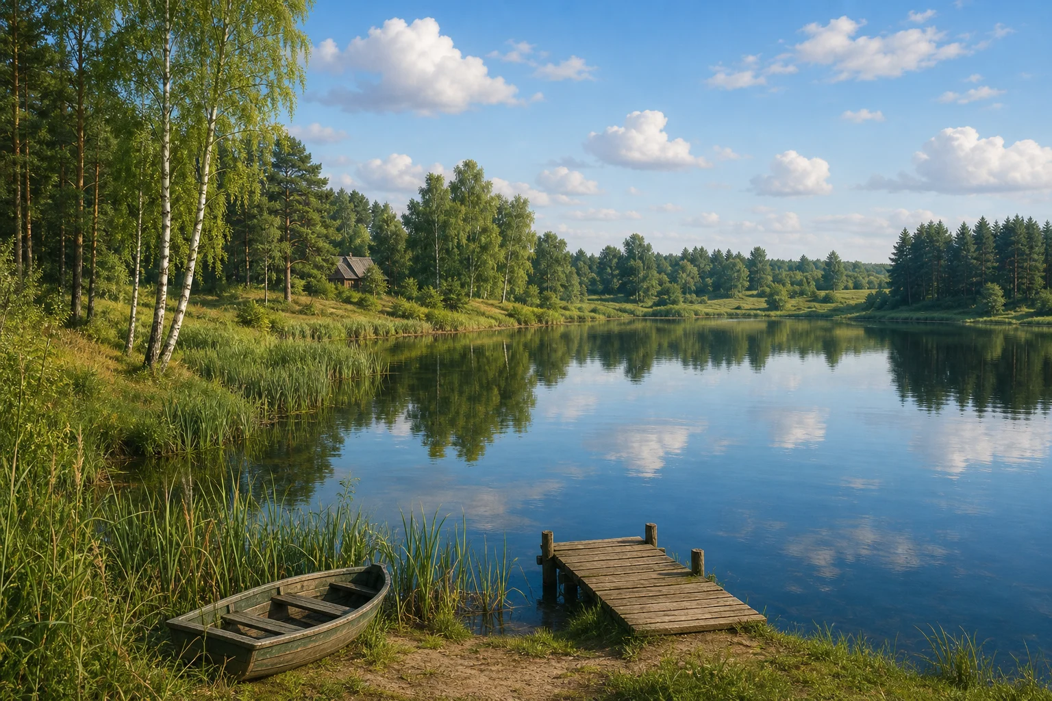 Озеро Малое Уклейно