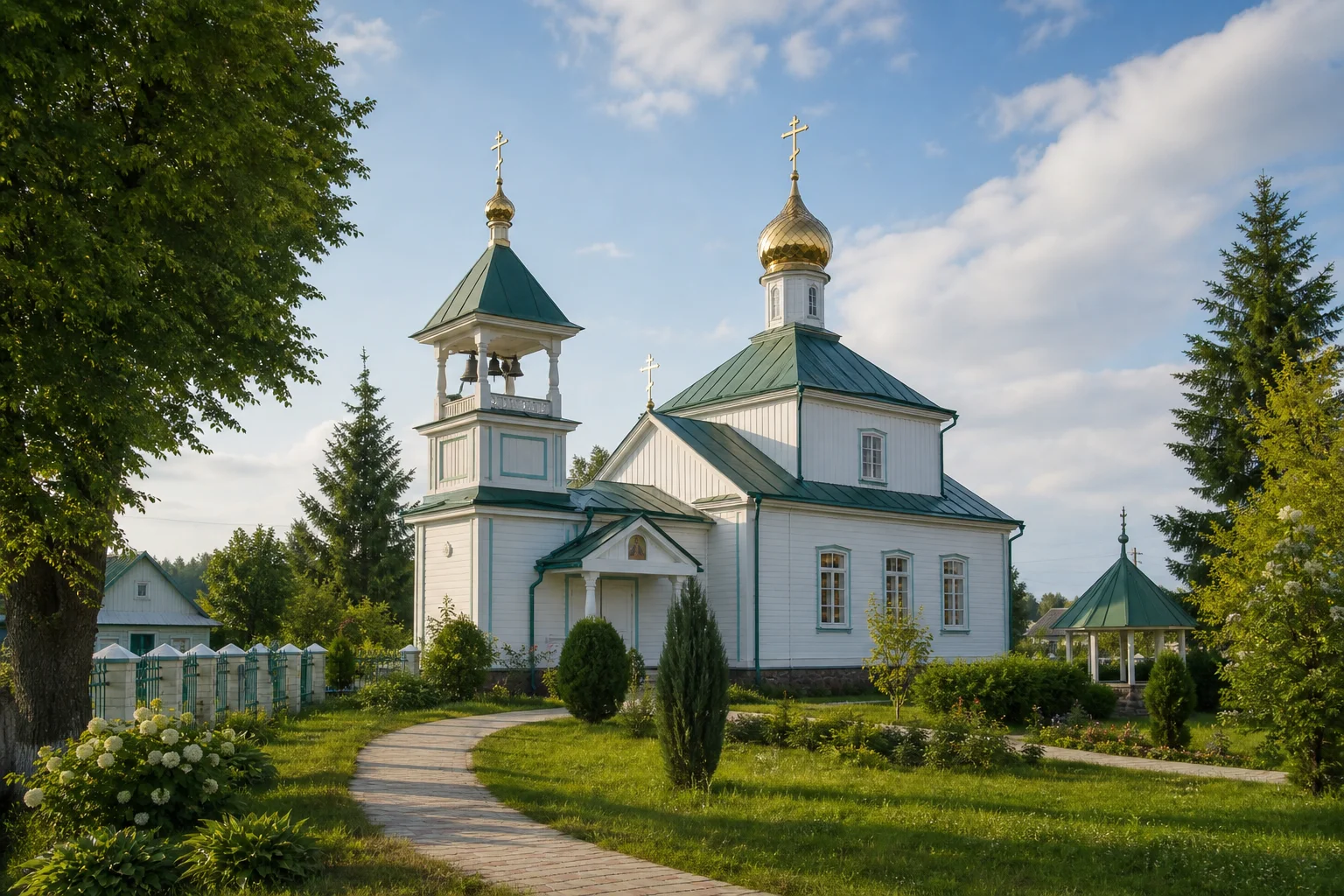 Озяты. Церковь Николая Чудотворца