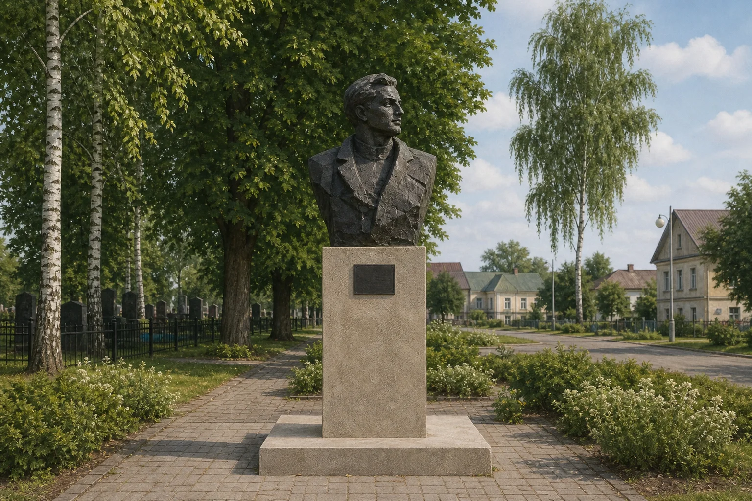 Памятник Адаму Богдановичу в Холопеничах