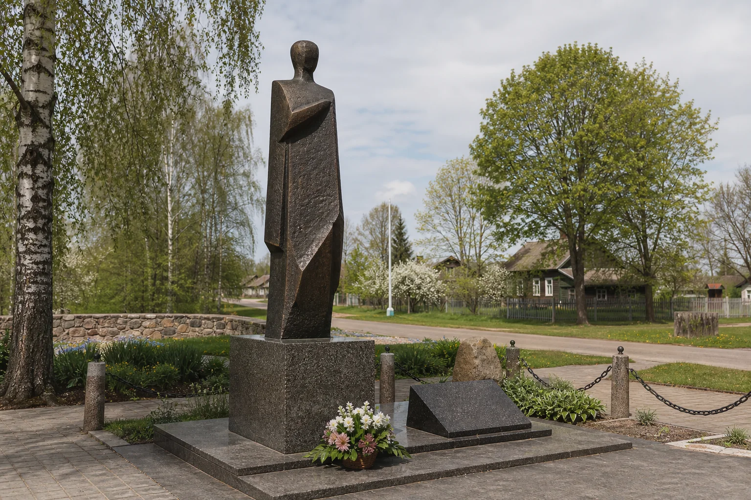 Памятник бойцам батальона милиции капитана К.Г. Владимирова