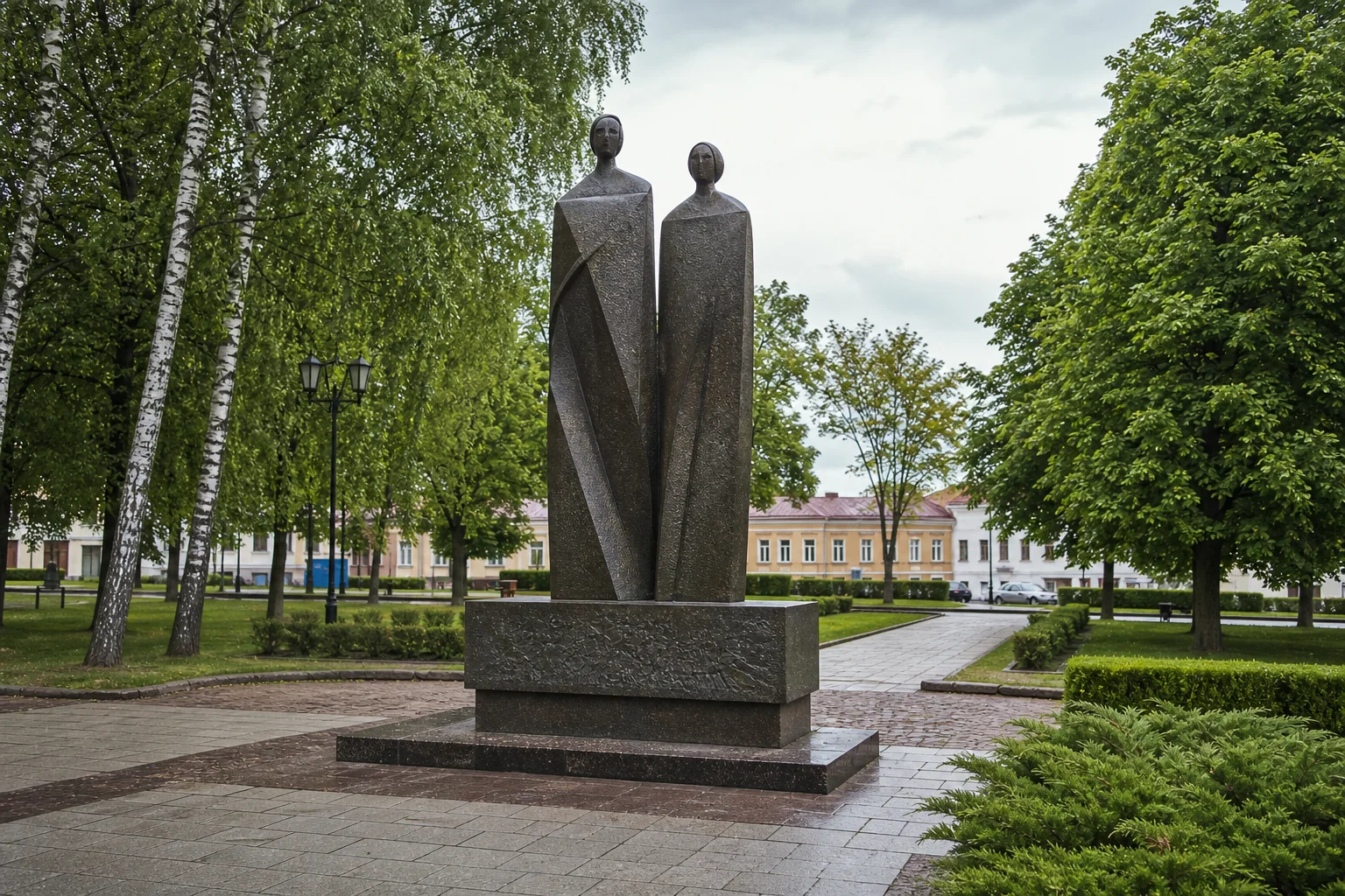 Памятник братьям Сенько в Минске