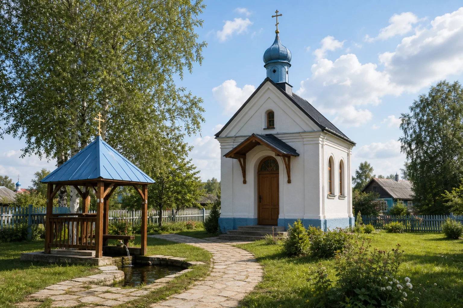 Памятник-часовня