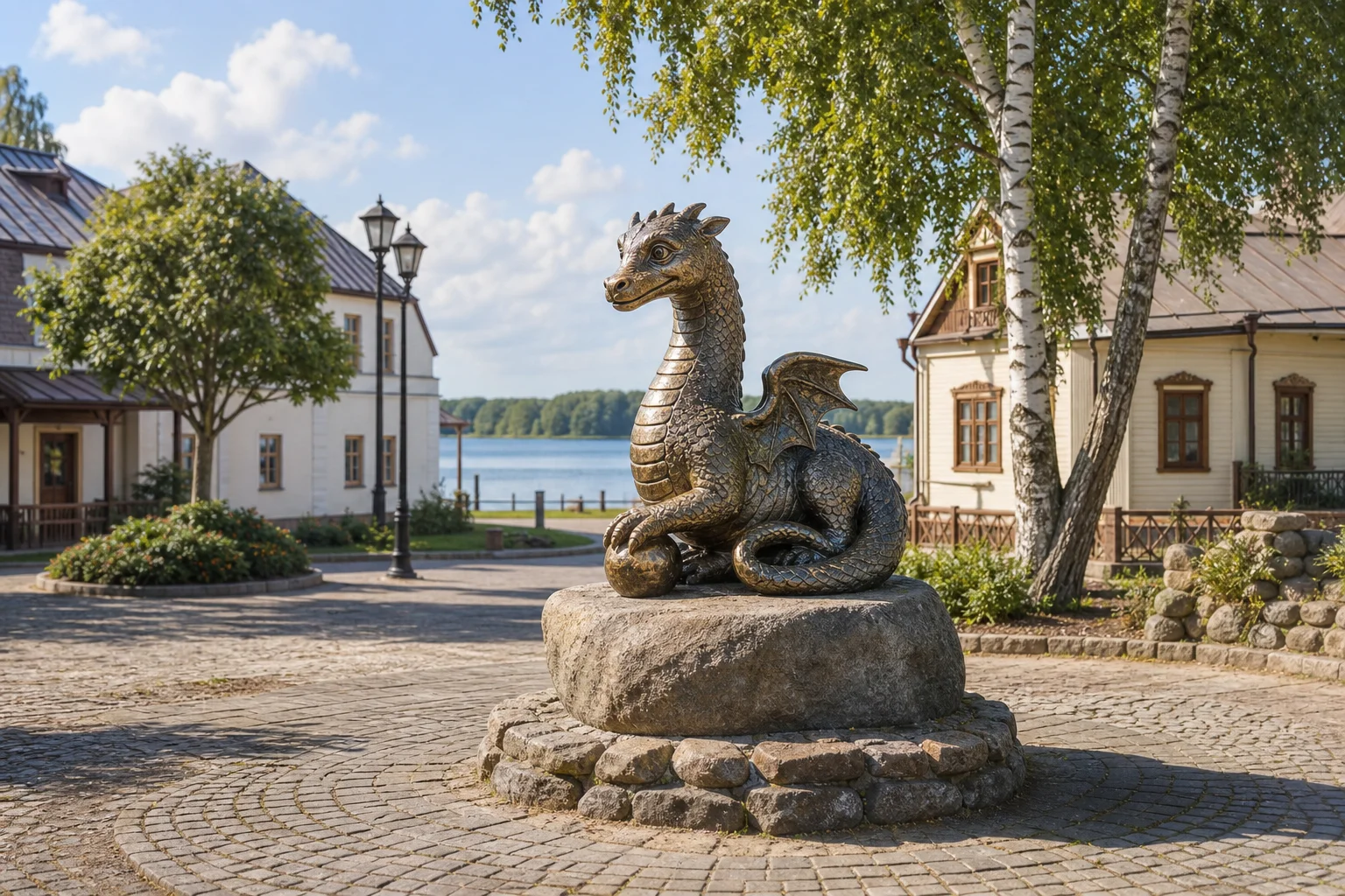 Памятник Цмоку в Лепеле