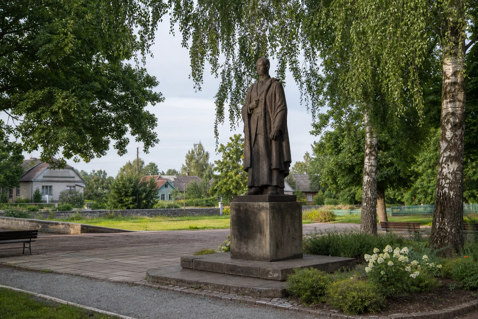 Памятник Игнатию Ходько в Кривичах