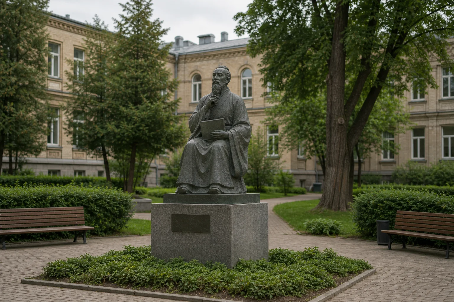 Памятник Конфуций