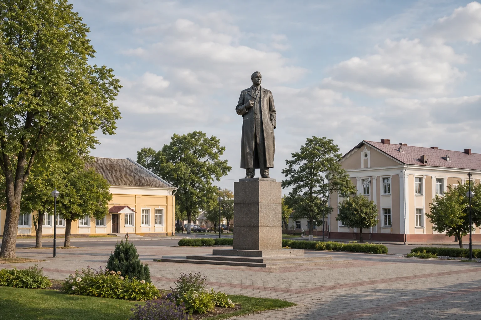 Памятник Ленину в Кобрине