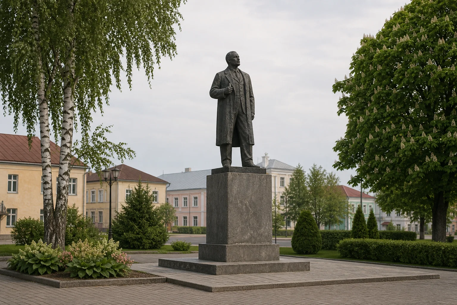 Памятник Ленину в Щучине