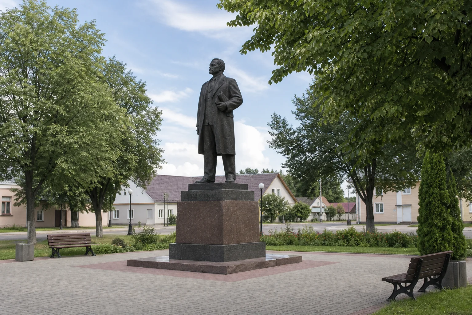 Памятник Ленину в Сморгони