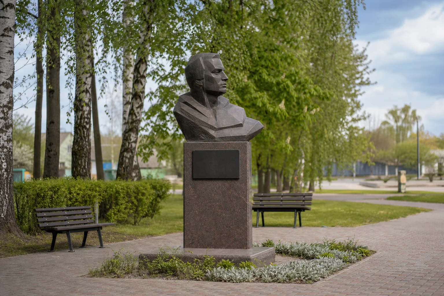 Памятник Менахему Бегину