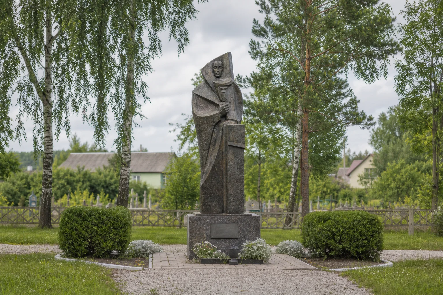 Памятник на месте казни А. Д. Прушака