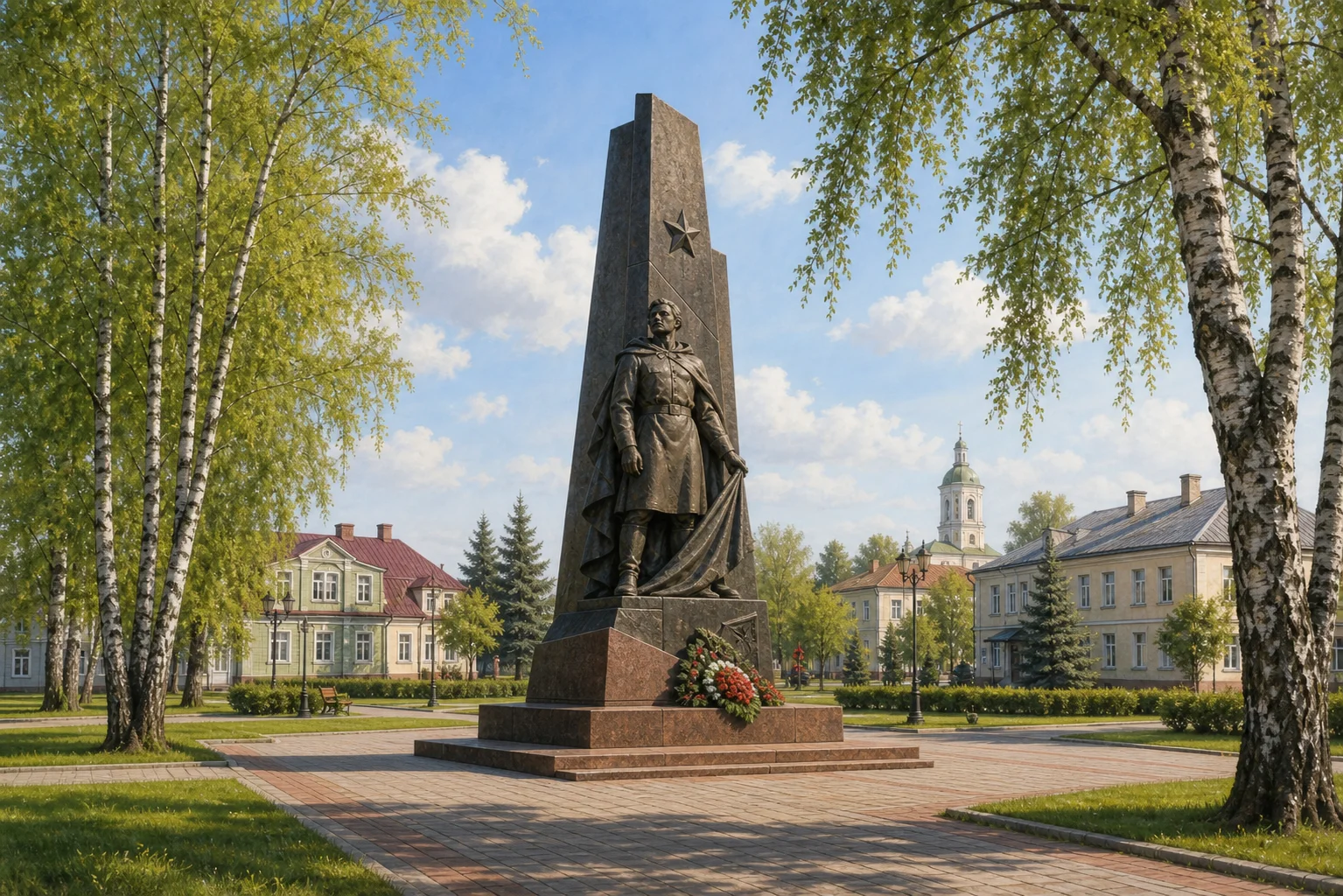 Памятник Освобождения в Городке