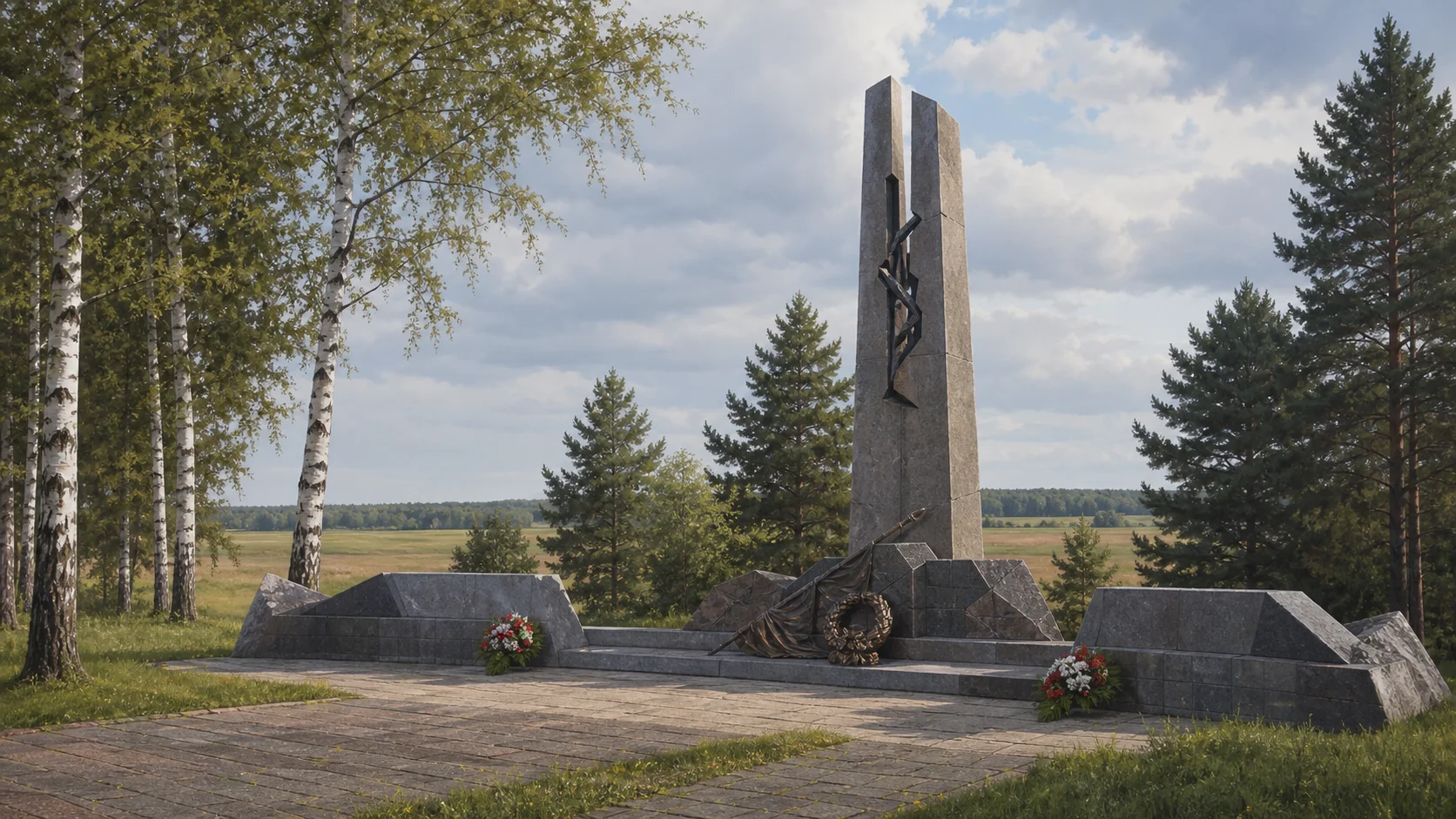 Памятник партизанам в Кличеве