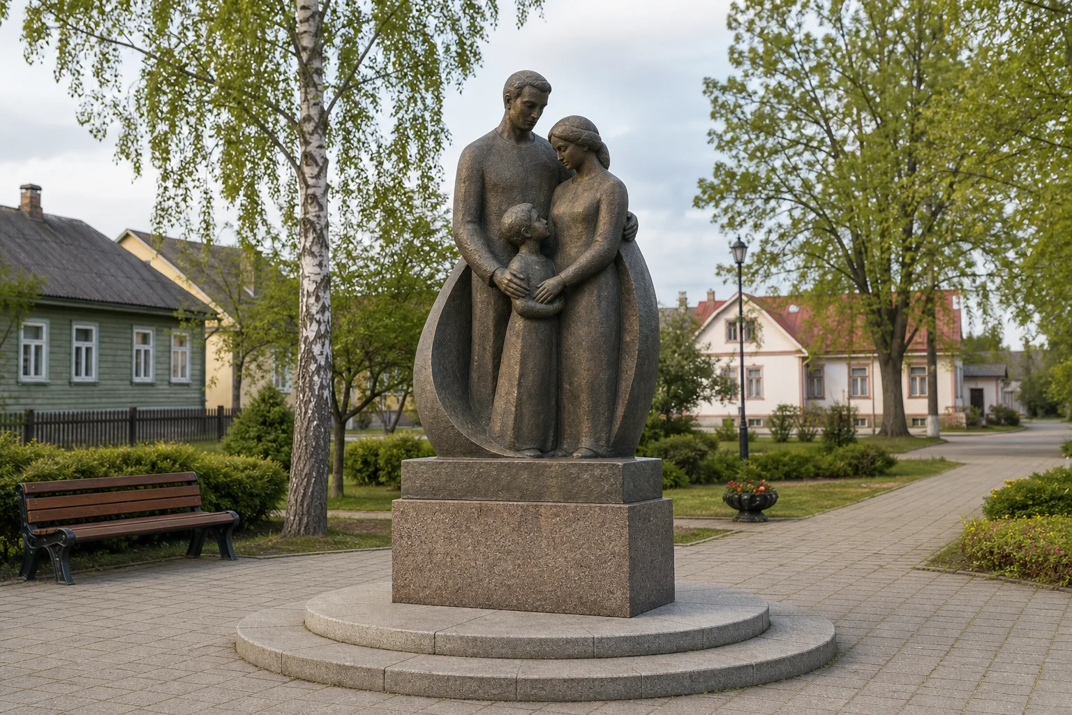 Памятник семье