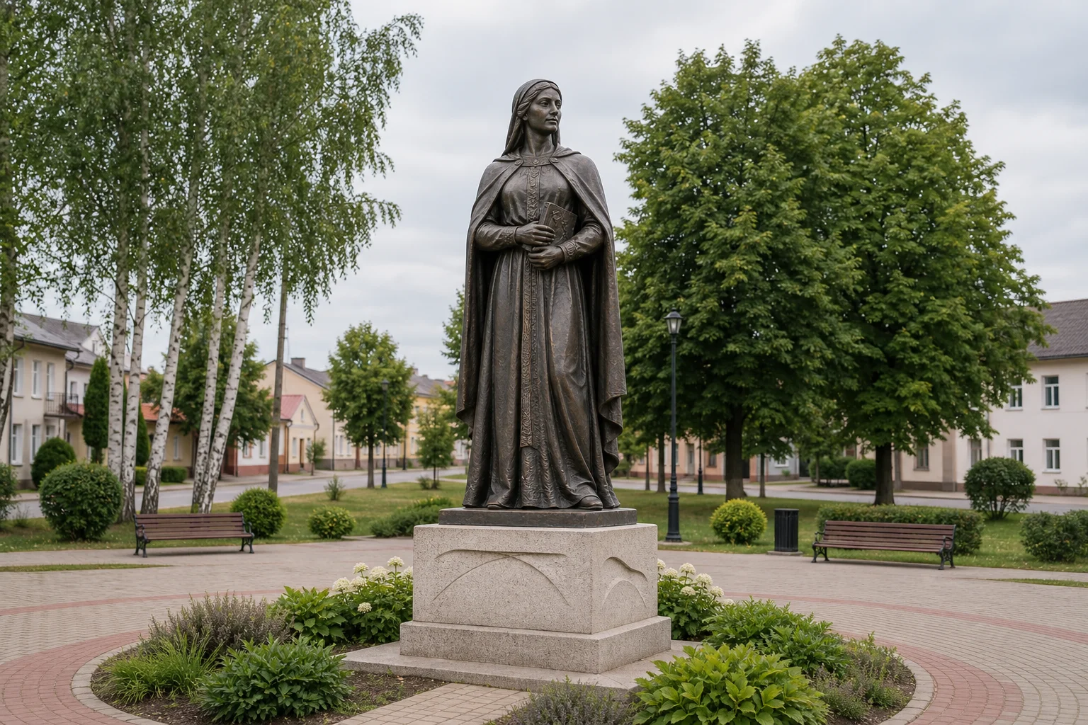 Памятник Софии Слуцкой в Слуцке