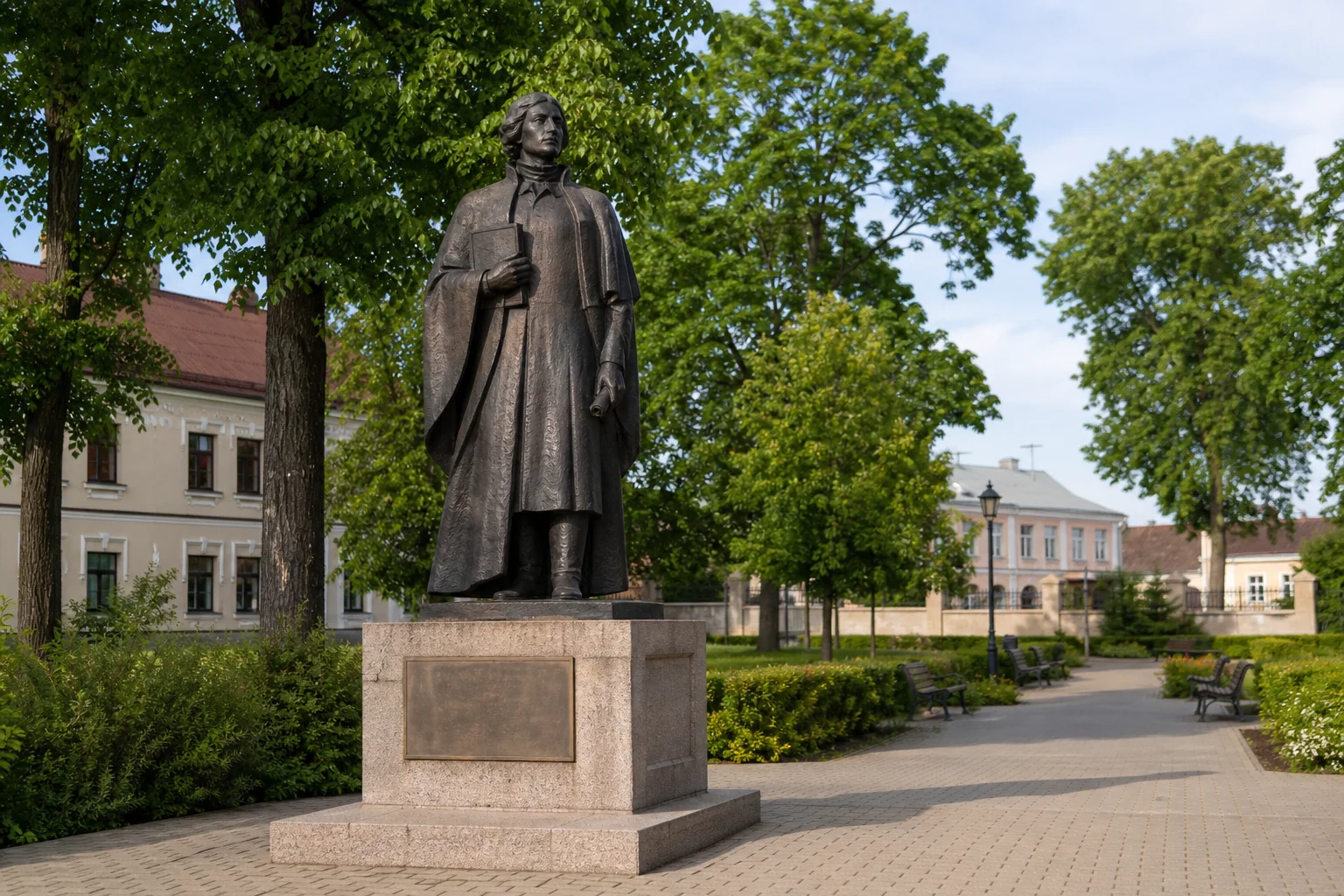 Памятник Сымону Будному в Несвиже