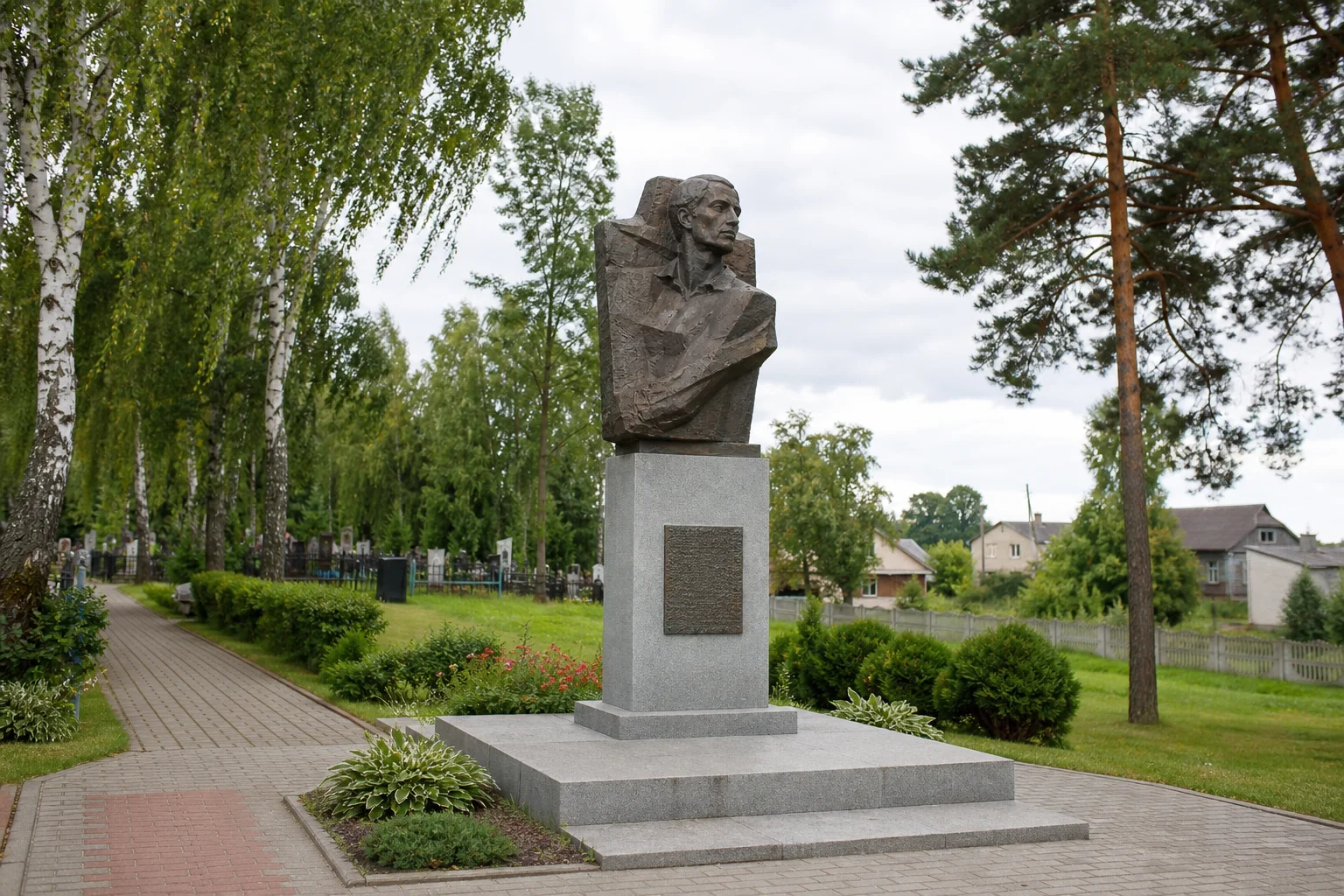 Памятник в честь Героя Советского Союза З. Г. Лыщени