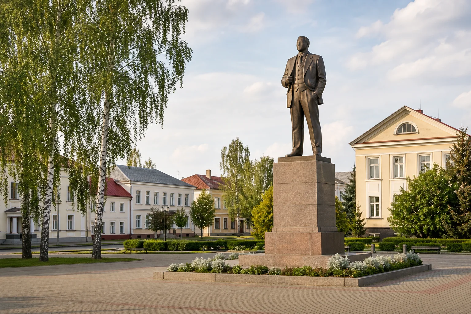 Памятник В.И. Ленину в Краснополье