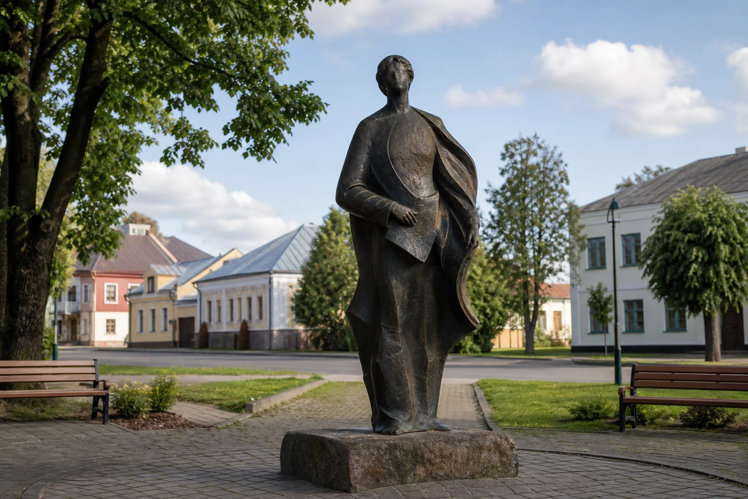 Памятник Владимиру Высоцкому ( Новогрудок)