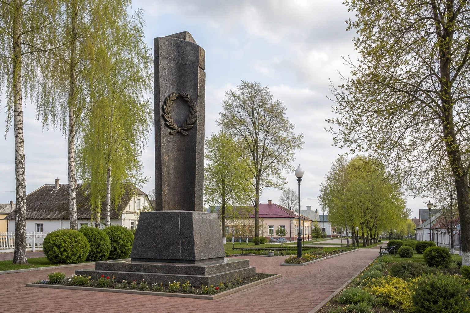 Памятник воинам-освободителям в Комарине