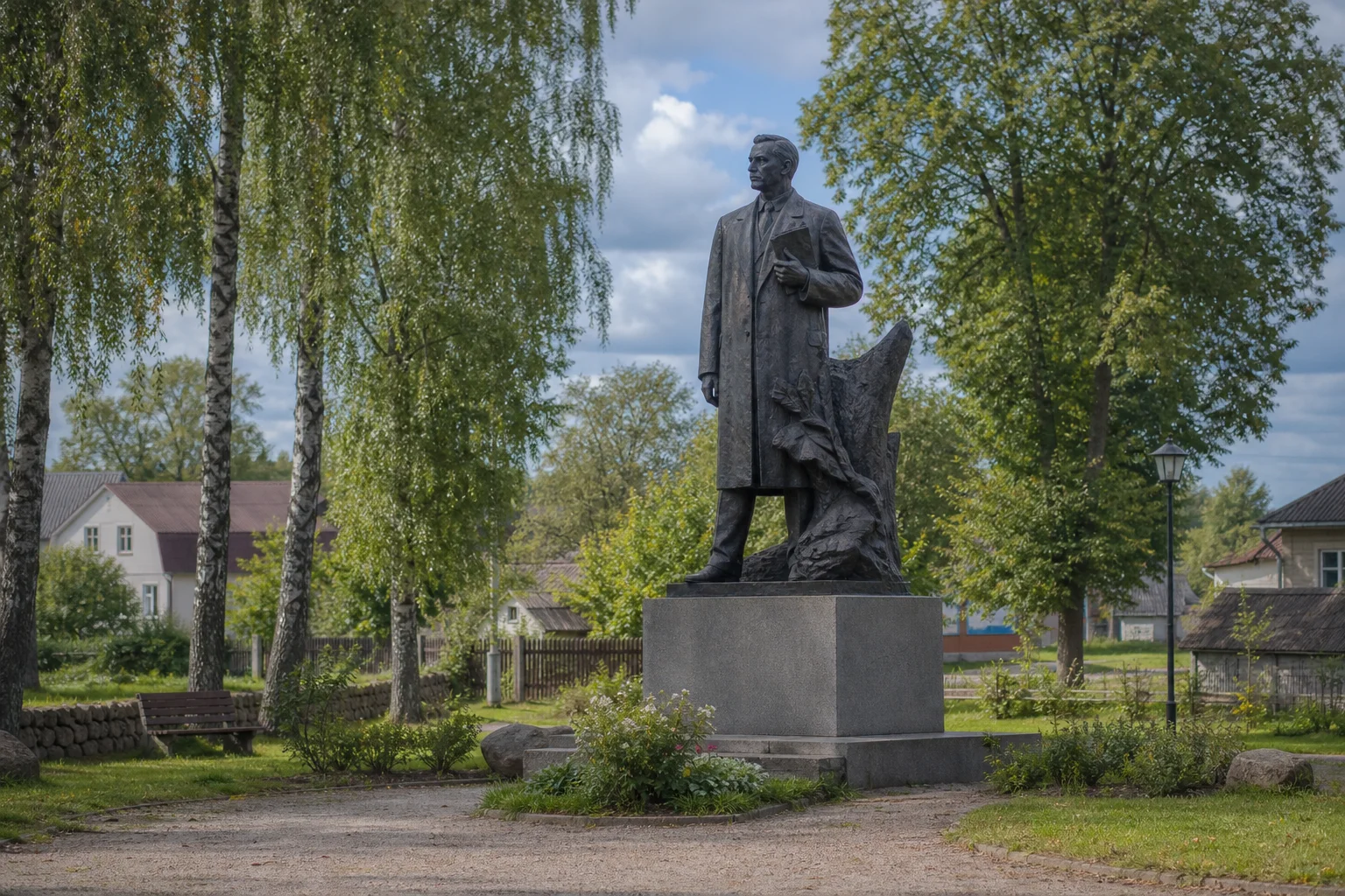 Памятник Янке Купале (Левки)