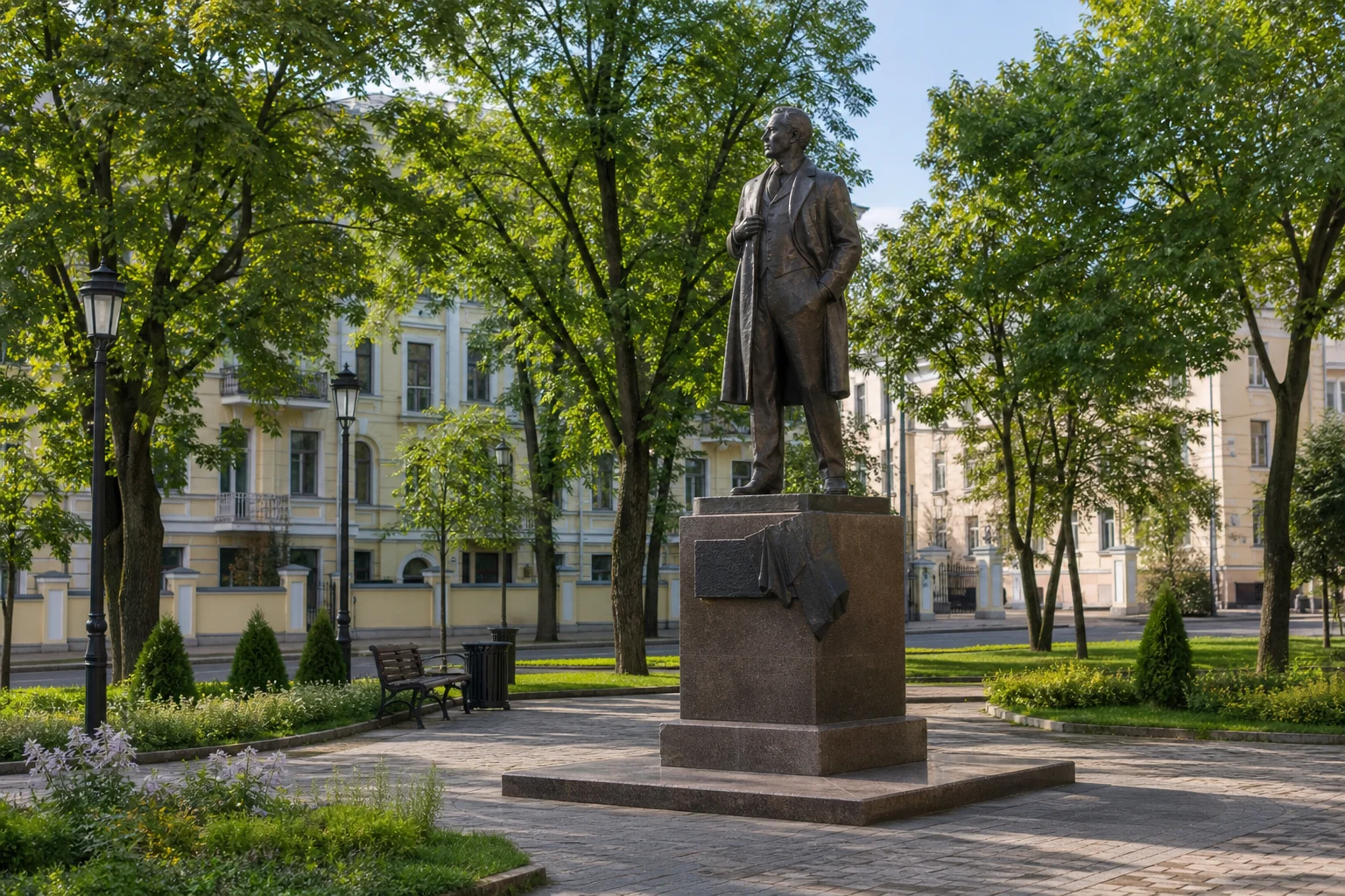 Памятник Язепу Дроздовичу в Минске