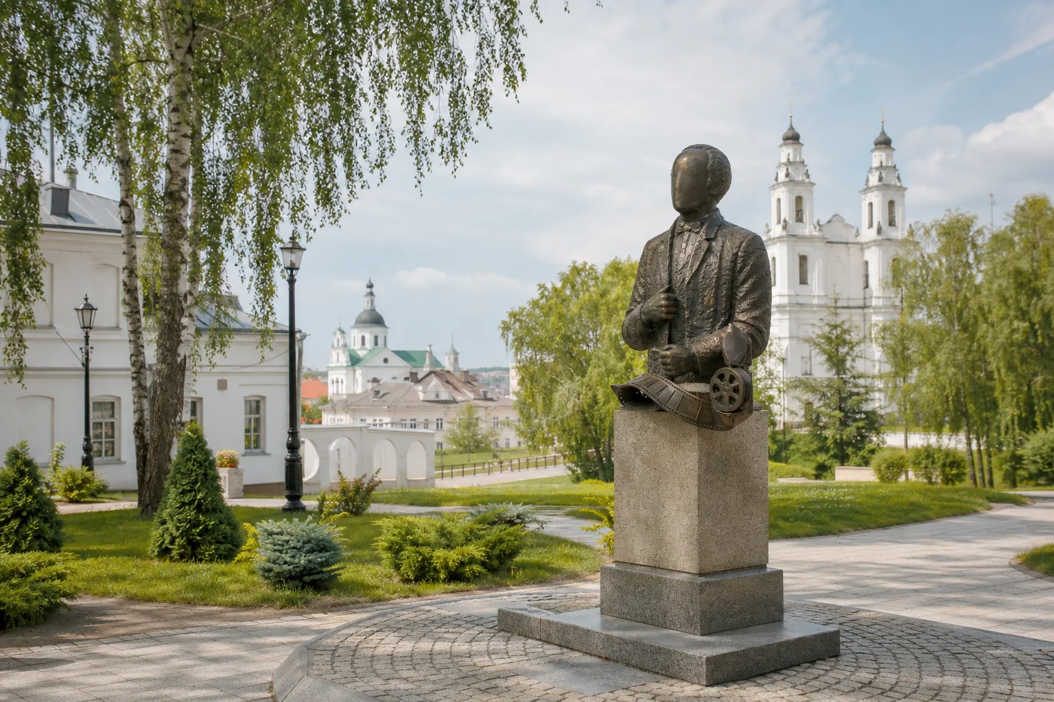 Памятник Юрию Таричу в Полоцке
