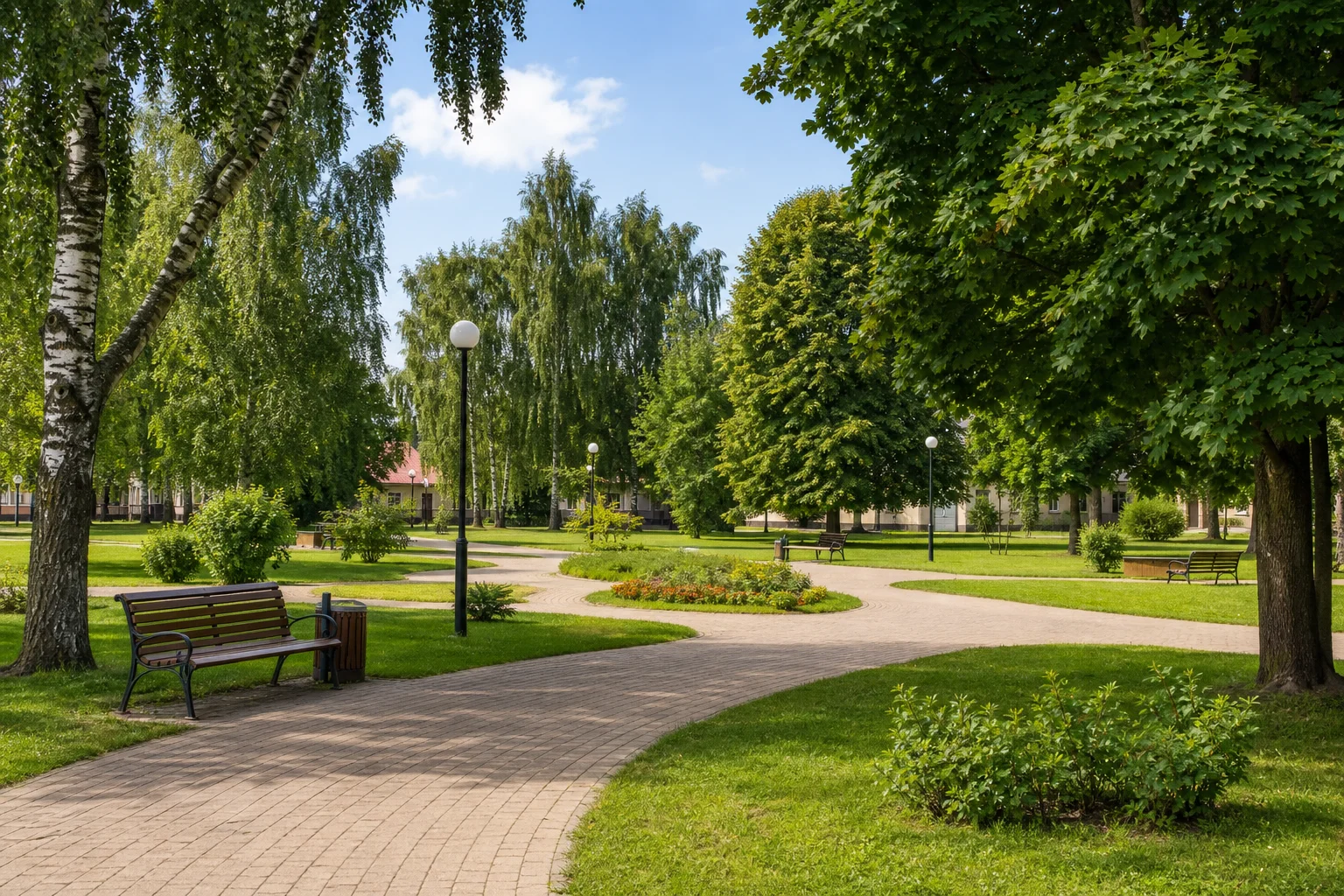 Парк «Березинское» в агрогородке Березинское