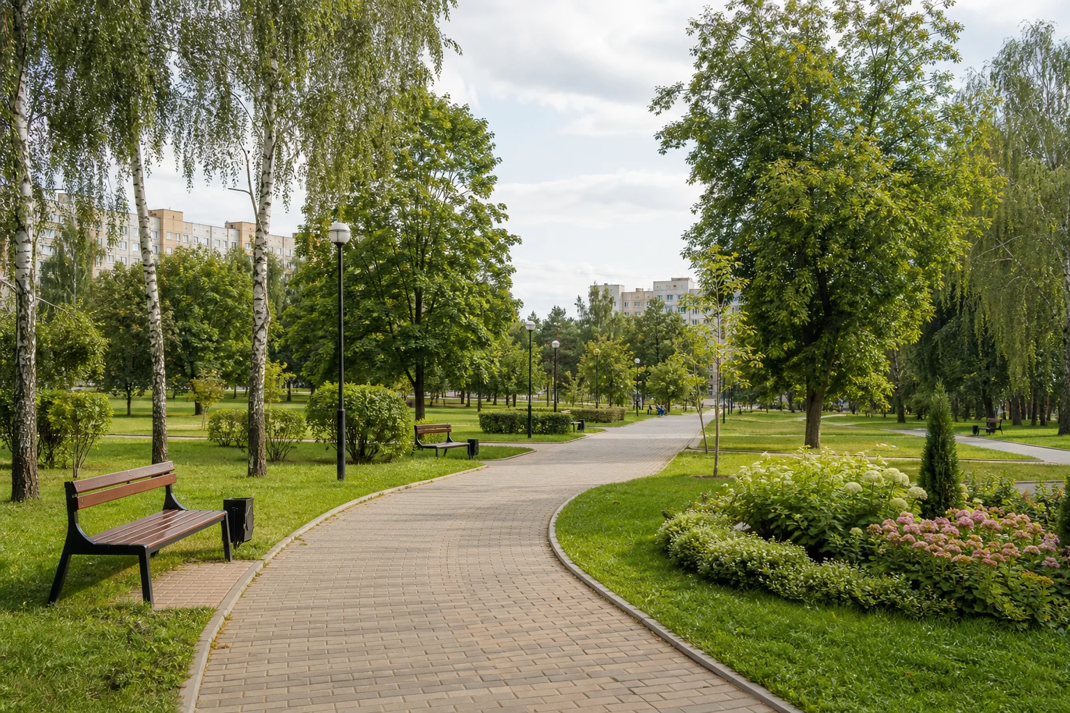 Парк четырех стихий в Солигорске