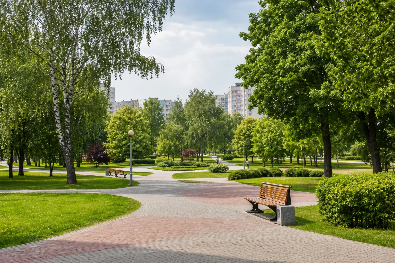 Парк Дружбы народов в Минске