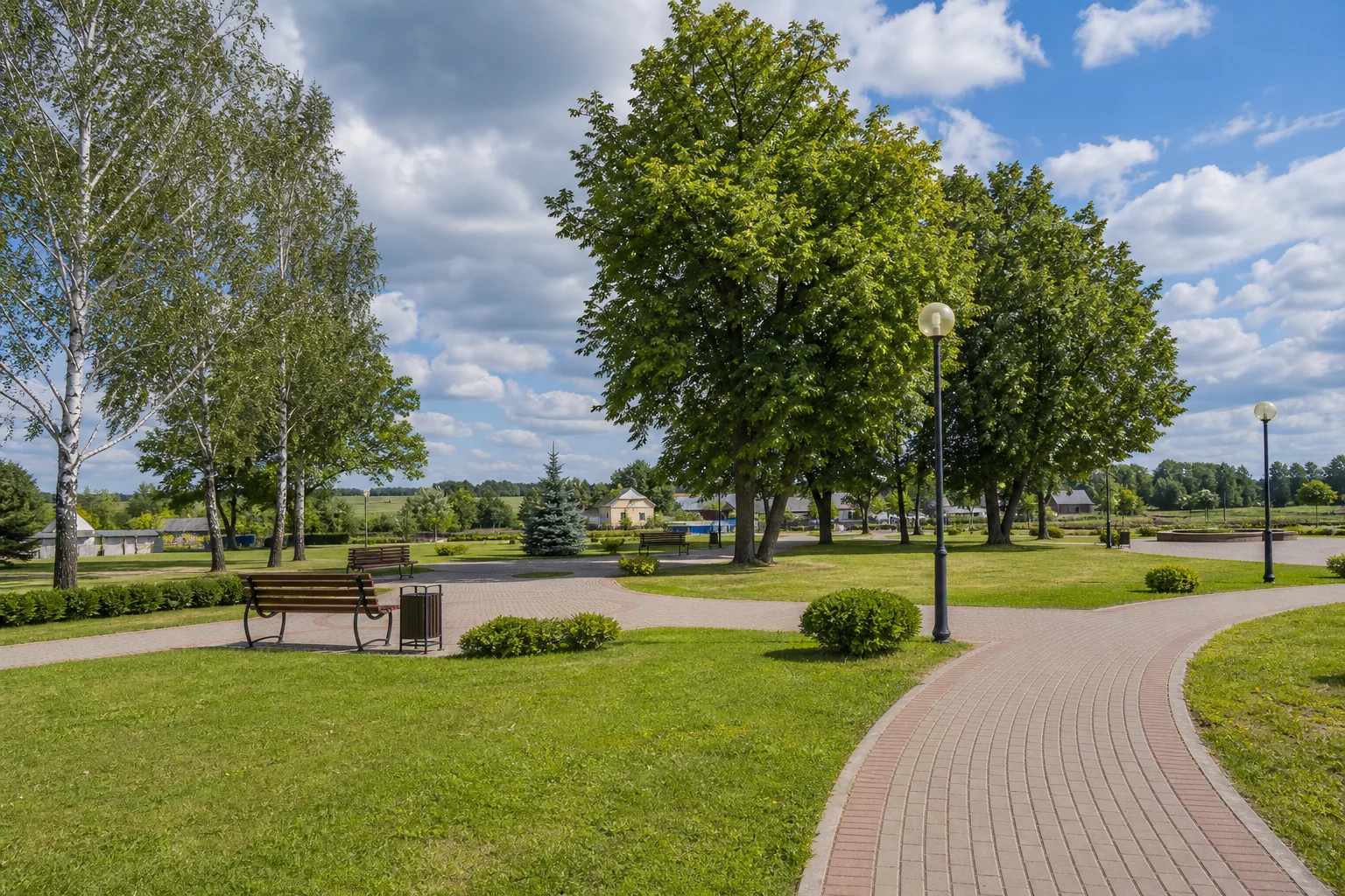 Парк в Малиновщине
