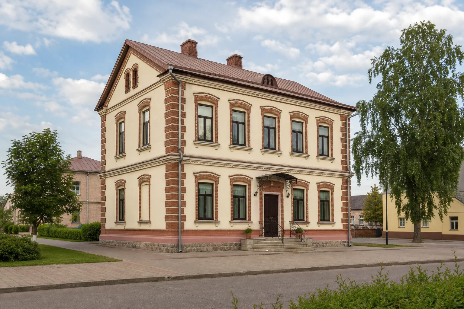Посад Надднепровский: здание